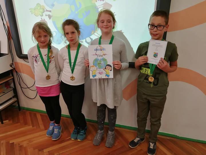1. hely környezetismereti versenyen 1. hely környezetismereti versenyen