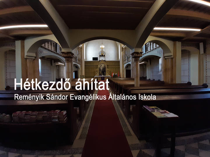 Iskolánk hétkezdő áhítata május 11-én Iskolánk hétkezdő áhítata május 11-én