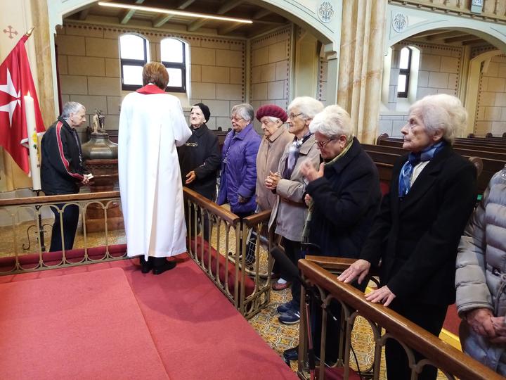 P�nk�sdi �rvacsor�s istentisztelet