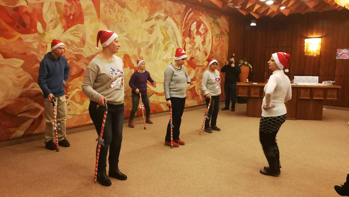 A mozg�ss�r�ltek Mikul�s-�nneps�g�n j�rtunk