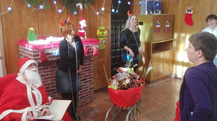 Mikulás a Johanneumban Mikulás a Johanneumban