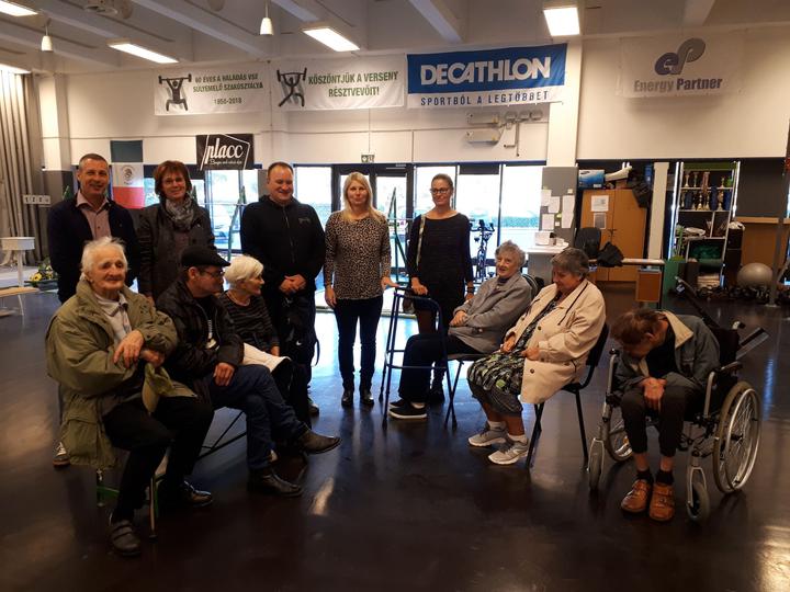 Látogatás a Haladás Sportkomplexumban Látogatás a Haladás Sportkomplexumban