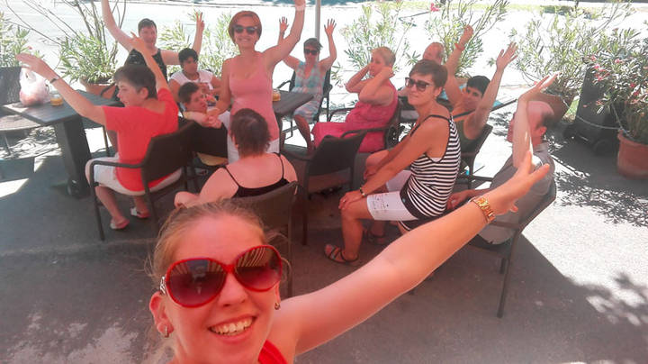 Fagyiz�s a gyerekekkel