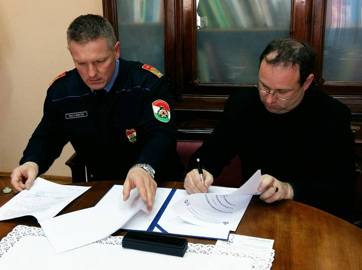 Megállapodás a katasztrófavédelemmel Megállapodás a katasztrófavédelemmel