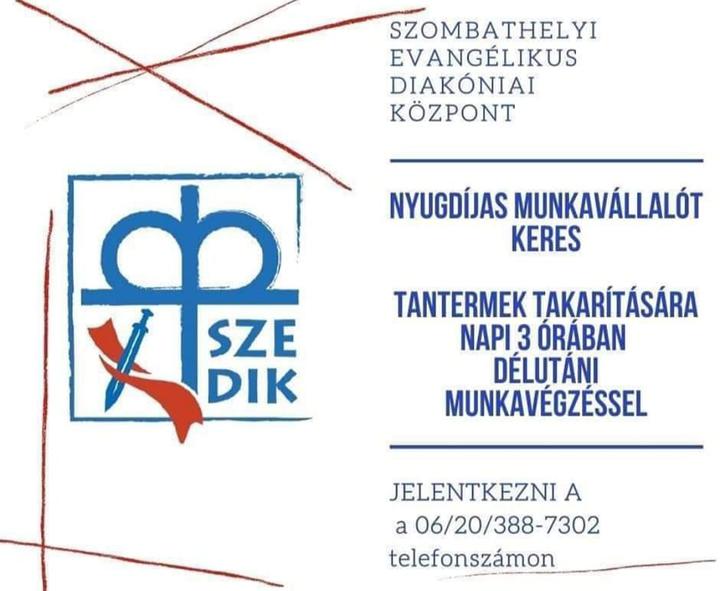 Munkatársat keresünk! Munkatársat keresünk!