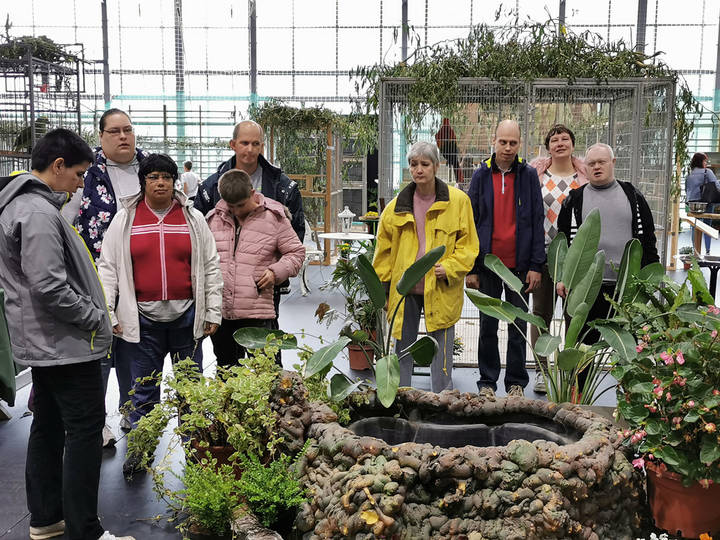 Madárkiállításon Madárkiállításon