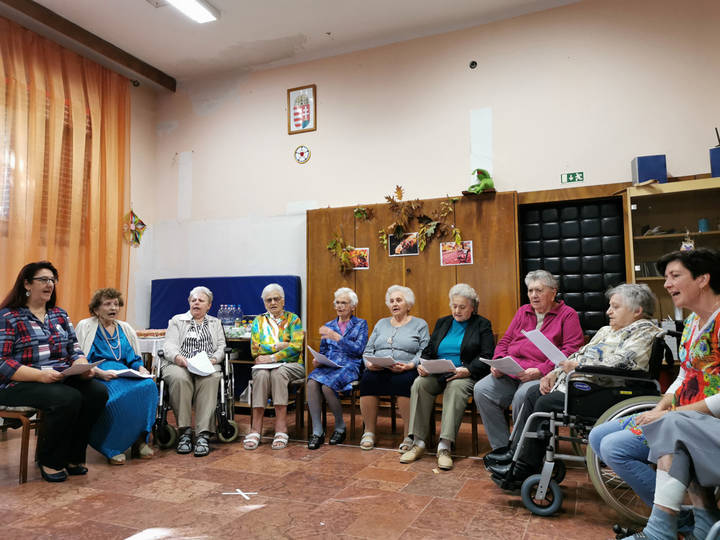 Az időseket ünnepeltük a diakóniai központban Az időseket ünnepeltük a diakóniai központban