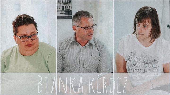Bianka k�rdez - A riportsorozatban az �gfalvi filmesek k�vetkeztek