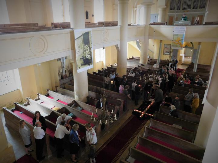 Trianoni megemlékezés az ágfalvi evangélikus temlomban Trianoni megemlékezés az ágfalvi evangélikus temlomban