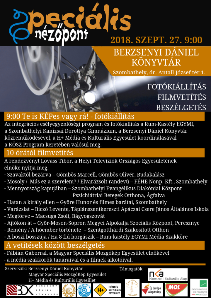 Speci�lis n�z�pont -  program a Szombathelyi Berzsenyi D�niel Megyei K�nyvt�rban