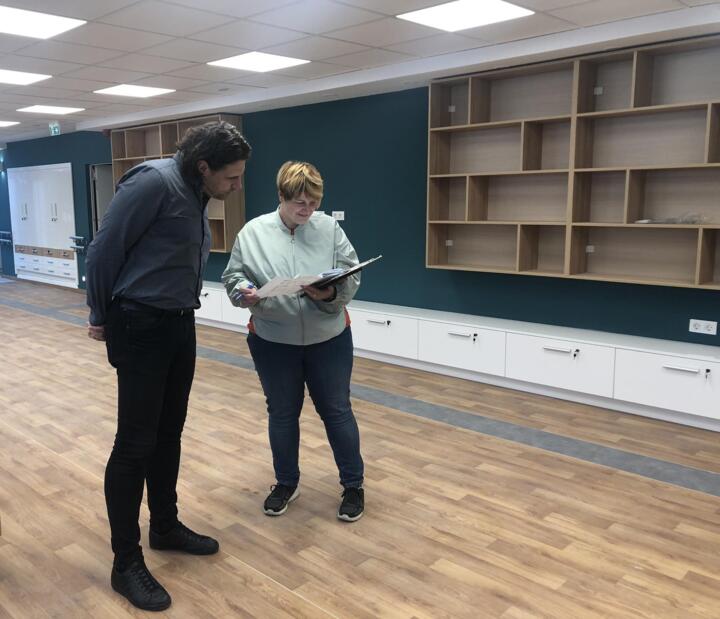 C�legyenesbe fordult k�zpontunk diak�niai kapacit�sb�v�t�se